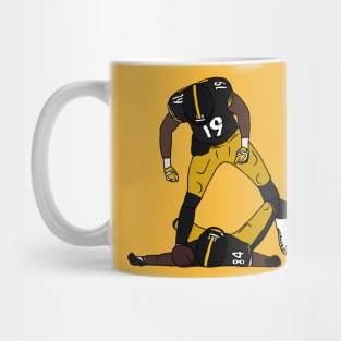 Juju Smith-Schuster And Antonio Brown Celebration Mug